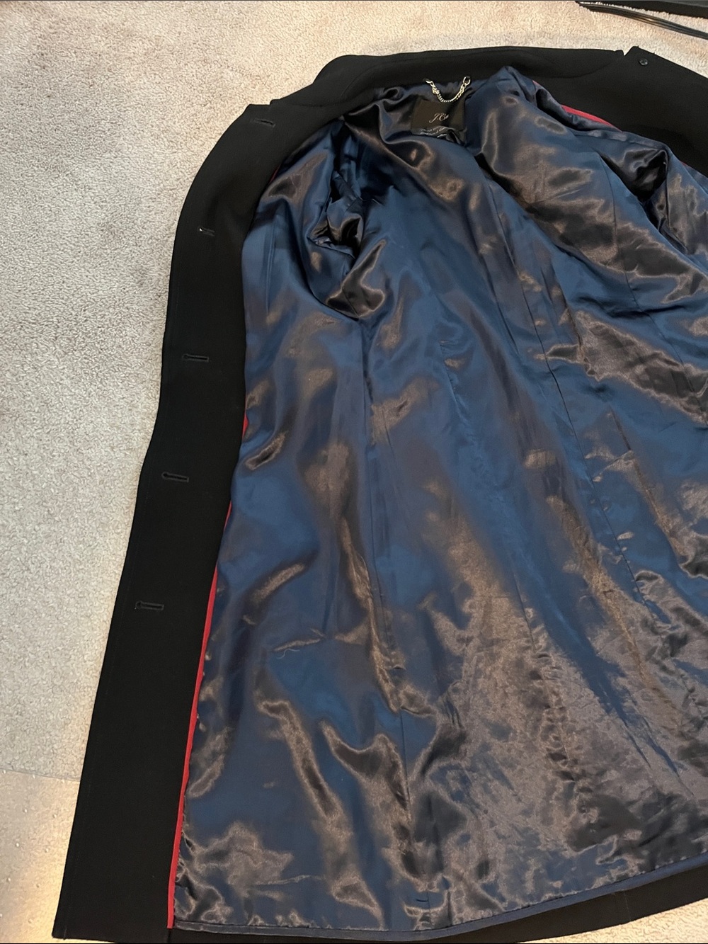 EUC J.Crew Lady Day Coat - Picture 8 of 10